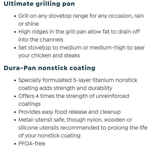 Curtis stone cast 11" aluminum grill pan - Picture 6 of 9